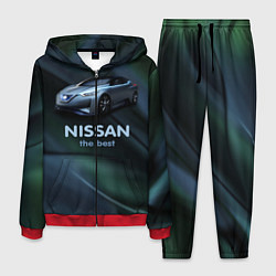 Костюм мужской Nissan the best цвета 3D-красный — фото 1
