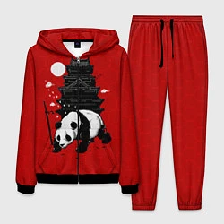 Костюм мужской Panda Warrior, цвет: 3D-черный