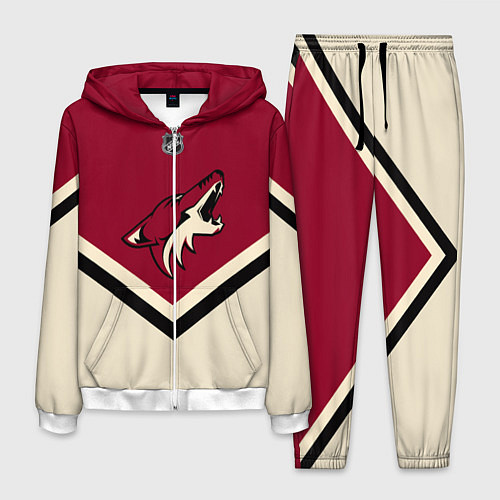 Мужской костюм NHL: Arizona Coyotes / 3D-Белый – фото 1