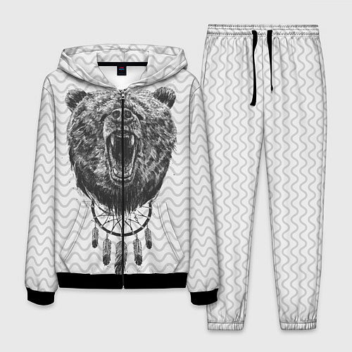 Мужской костюм Bear Dreamcatcher / 3D-Черный – фото 1