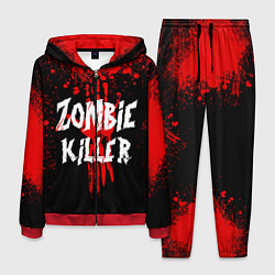 Костюм мужской Zombie Killer цвета 3D-красный — фото 1