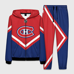 Костюм мужской NHL: Montreal Canadiens, цвет: 3D-черный
