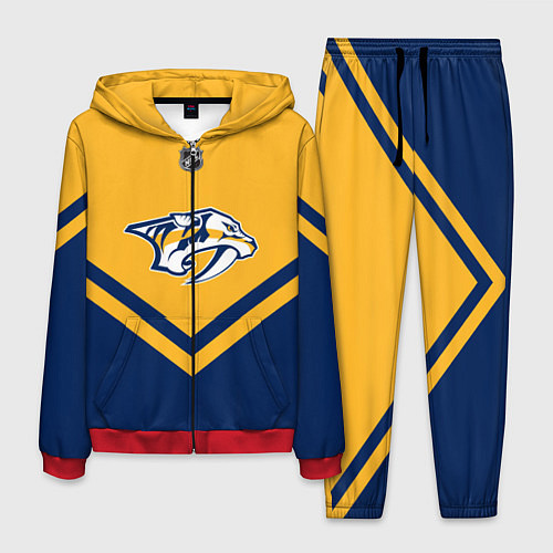 Мужской костюм NHL: Nashville Predators / 3D-Красный – фото 1