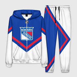 Костюм мужской NHL: New York Rangers, цвет: 3D-белый
