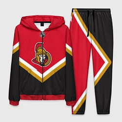 Костюм мужской NHL: Ottawa Senators, цвет: 3D-красный
