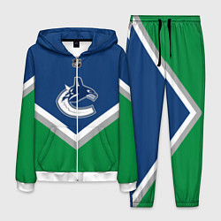 Костюм мужской NHL: Vancouver Canucks, цвет: 3D-белый