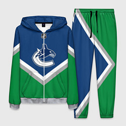 Костюм мужской NHL: Vancouver Canucks, цвет: 3D-меланж