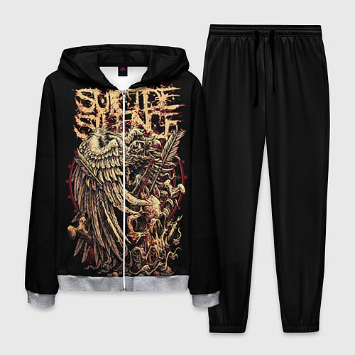 Мужской костюм Suicide Silence / 3D-Меланж – фото 1