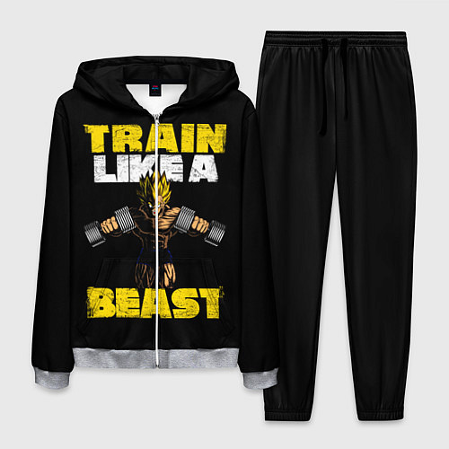 Мужской костюм Train Like a Beast / 3D-Меланж – фото 1