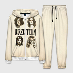 Костюм мужской Led Zeppelin Guys, цвет: 3D-белый