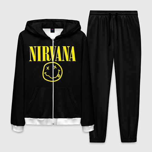 Мужской костюм Nirvana Rock / 3D-Белый – фото 1