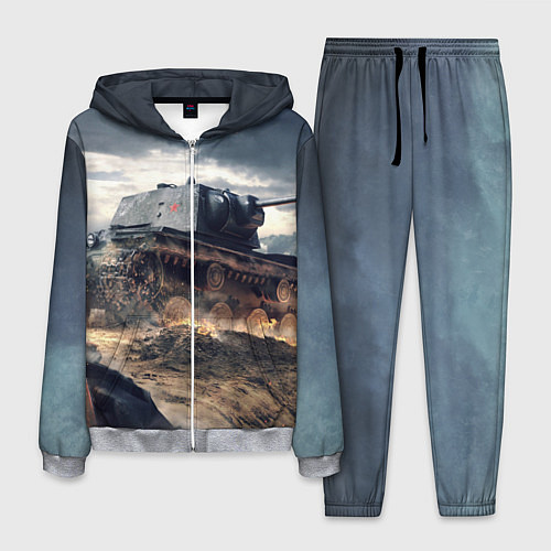 Мужской костюм Танк / 3D-Меланж – фото 1