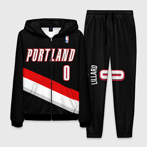 Мужской костюм Portland Trail Blazers 0 / 3D-Черный – фото 1