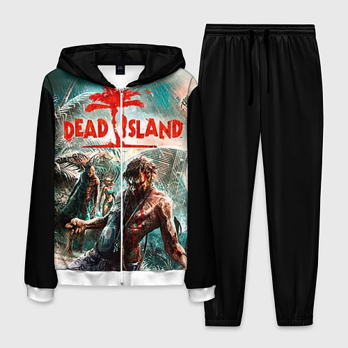 Мужской костюм Dead Island / 3D-Белый – фото 1
