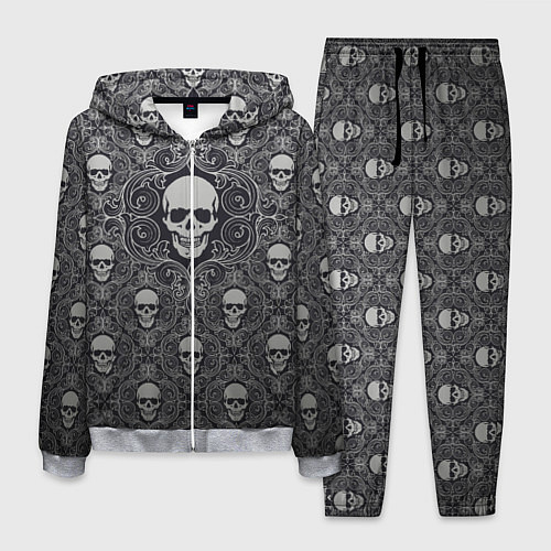 Мужской костюм Black Milk: Skulls / 3D-Меланж – фото 1