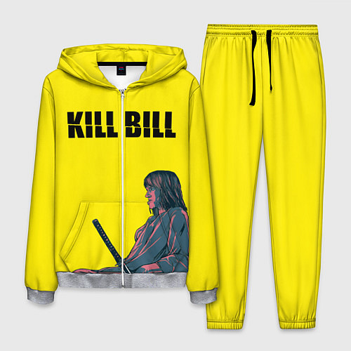 Мужской костюм Kill Bill / 3D-Меланж – фото 1