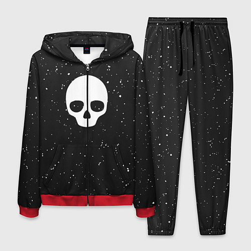 Мужской костюм Black Milk Skull Classic / 3D-Красный – фото 1