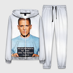 Костюм мужской Prison Break: Michael Scofield цвета 3D-меланж — фото 1