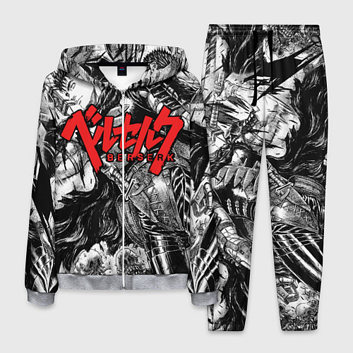 Мужской костюм Berserk / 3D-Меланж – фото 1