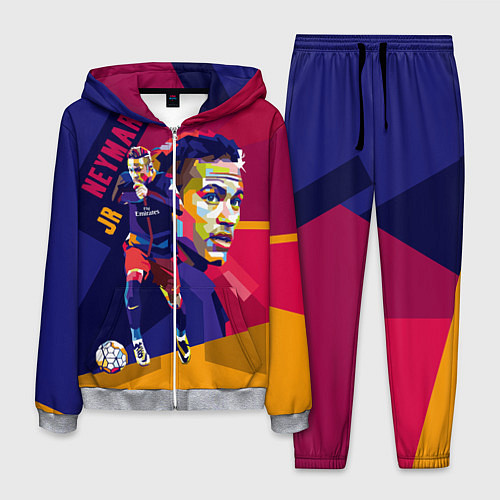 Мужской костюм Jr. Neymar / 3D-Меланж – фото 1