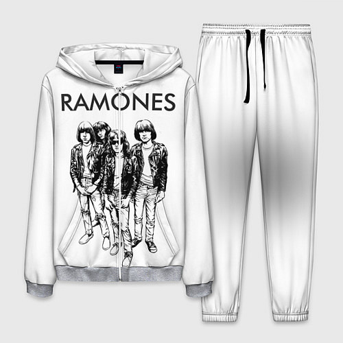 Мужской костюм Ramones Party / 3D-Меланж – фото 1
