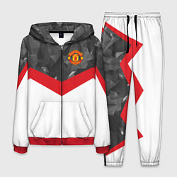 Мужской костюм Man United FC: Grey Polygons