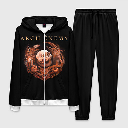 Мужской костюм Arch Enemy: Kingdom / 3D-Белый – фото 1