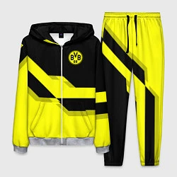 Костюм мужской BVB FC: Yellow style, цвет: 3D-меланж