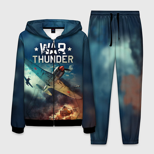 Мужской костюм Гром войны / 3D-Черный – фото 1