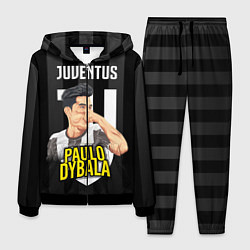 Костюм мужской FC Juventus: Paulo Dybala, цвет: 3D-черный
