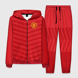 Костюм мужской FC Manchester United: Reverse, цвет: 3D-красный