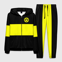 Костюм мужской Borussia 2018 Black and Yellow, цвет: 3D-черный