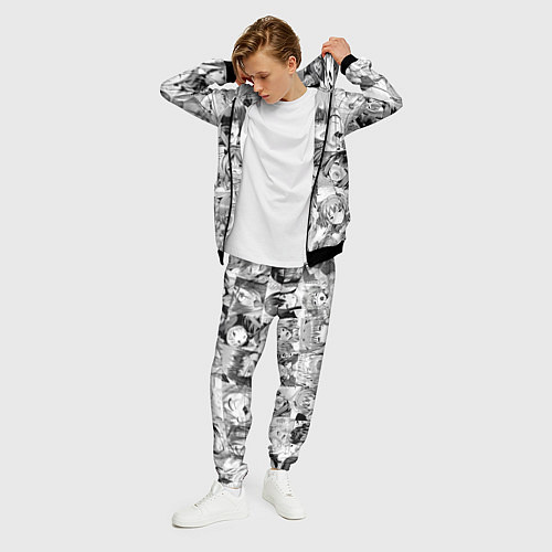 Мужской костюм Японская анимация компиляция / 3D-Черный – фото 3