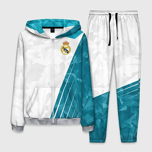 Мужской костюм FC Real Madrid: Abstract / 3D-Меланж – фото 1