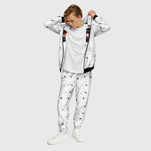 Мужской костюм NASA: Moonlight / 3D-Черный – фото 3