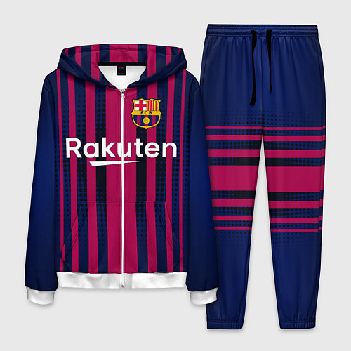 Мужской костюм FC Barcelona: Rakuten / 3D-Белый – фото 1