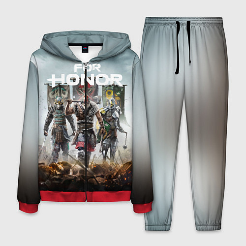 Мужской костюм For Honor / 3D-Красный – фото 1