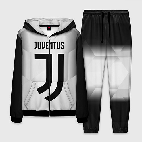 Мужской костюм FC Juventus: Silver Original / 3D-Черный – фото 1