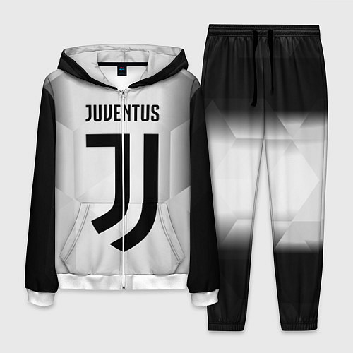 Мужской костюм FC Juventus: Silver Original / 3D-Белый – фото 1