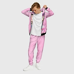 Костюм мужской Lil Peep: Pink Style, цвет: 3D-черный — фото 2