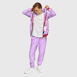 Костюм мужской Lil Peep: Pink Edition цвета 3D-красный — фото 2
