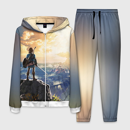 Мужской костюм Knight Link / 3D-Белый – фото 1