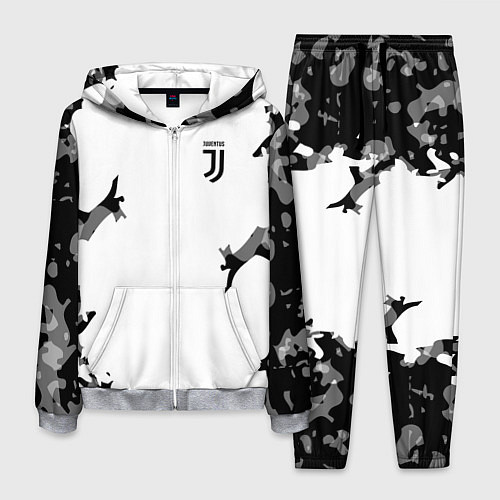 Мужской костюм FC Juventus: White Original / 3D-Меланж – фото 1