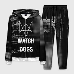 Костюм мужской Watch Dogs: Hacker, цвет: 3D-белый