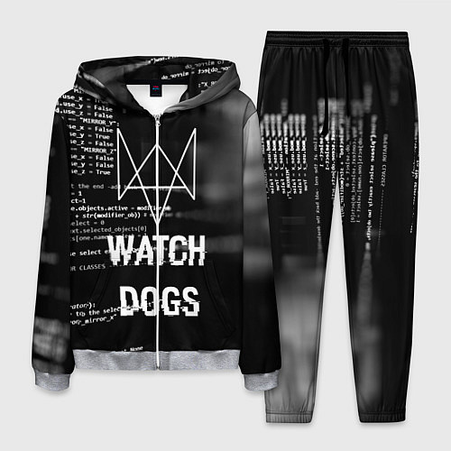 Мужской костюм Watch Dogs: Hacker / 3D-Меланж – фото 1