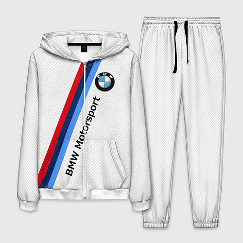 Мужской костюм BMW Motorsport: White Carbon / 3D-Белый – фото 1