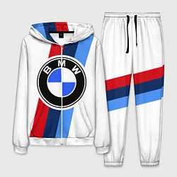 Костюм мужской BMW M: White Sport, цвет: 3D-белый