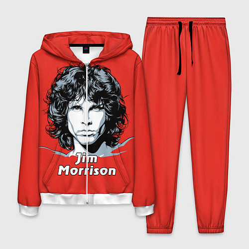 Мужской костюм Jim Morrison / 3D-Белый – фото 1