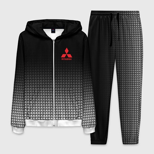 Мужской костюм MITSUBISHI SPORT / 3D-Белый – фото 1
