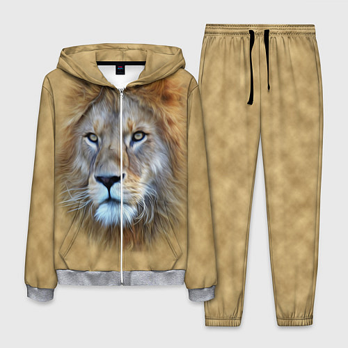 Мужской костюм Песчаный лев / 3D-Меланж – фото 1